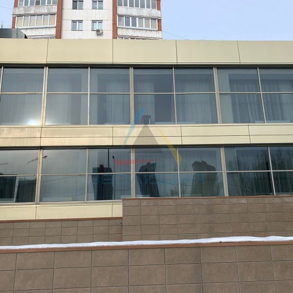 Фасады и витражи из алюминия в Челябинске